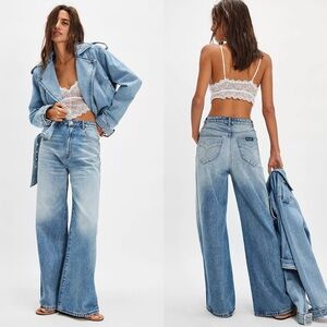 NWT Free People Rolla’s Studio Flare Jeans